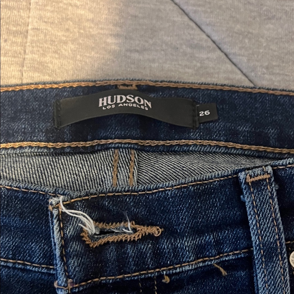 Perfect condition destroyed Hudson jeans